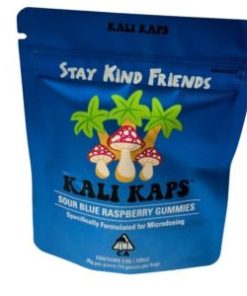 Kali Kaps Gummies Sour Blue Raspberry