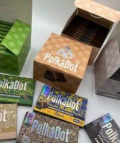 Polka dot mushroom chocolate box