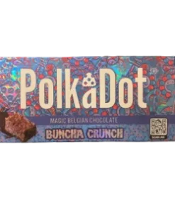 Polkadot Buncha Crunch Belgian Chocolate Bar
